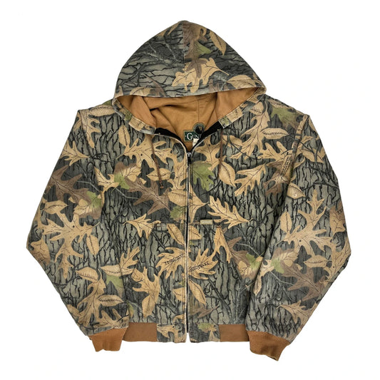 Gun Flint Camo Jacket - XL Khaki Cotton