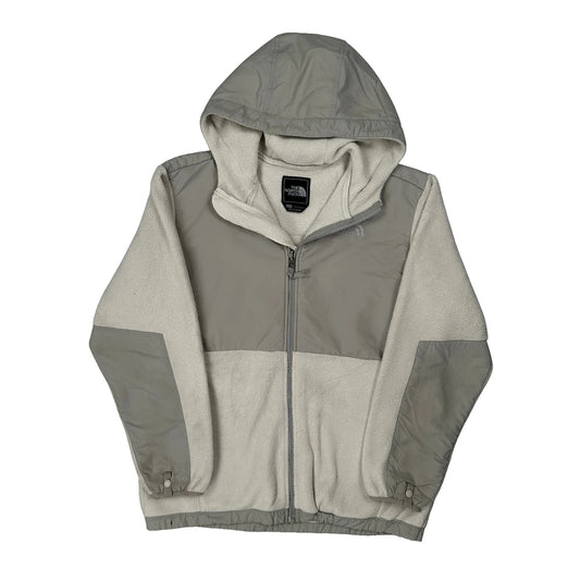Vintage Age 15 The North Face Fleece Jacket - XL Grey Polyester