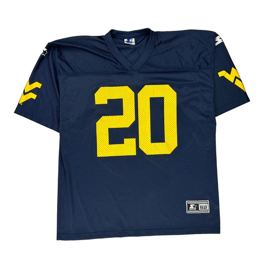Michigan Wolverines Starter Ncaa Jersey - XL Navy Polyester