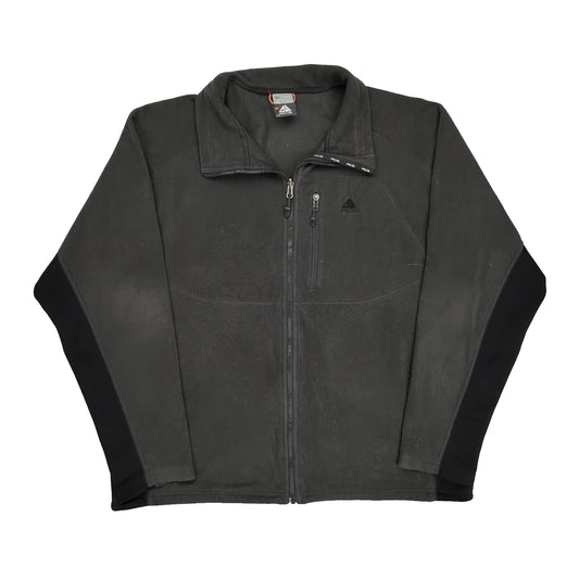 Nike Acg Fleece Jacket - XL Black Polyester