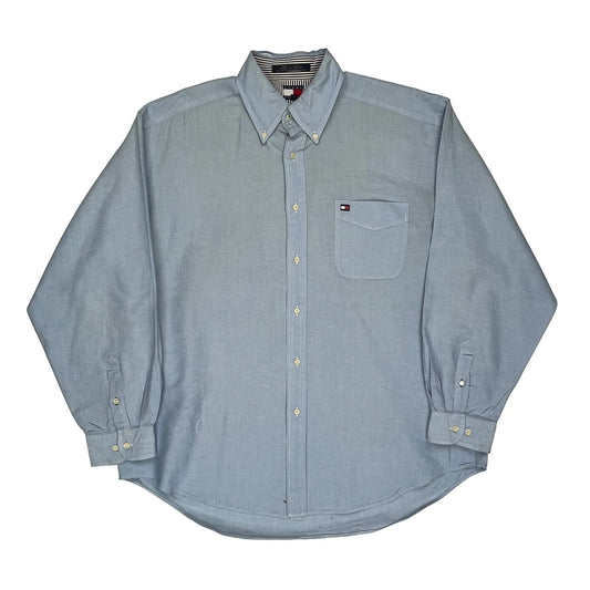 Tommy Hilfiger Shirt - XL Blue Cotton