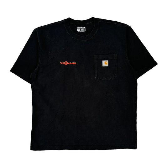 Viessmann Carhartt T-Shirt - Large Black Cotton