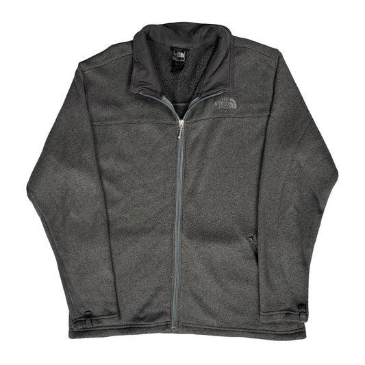 The North Face Fleece Jacket - XL Grey Polyester