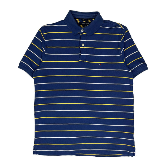 Tommy Hilfiger Polo Shirt - Medium Navy Cotton