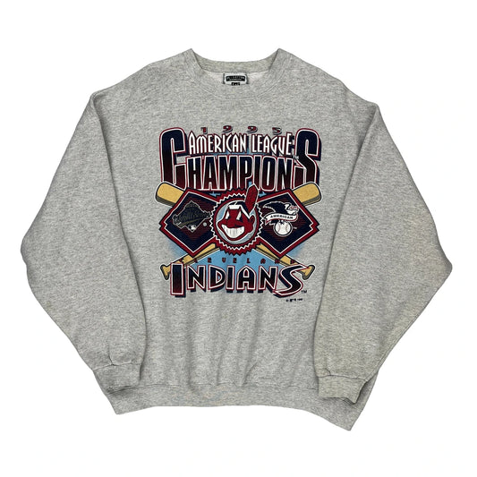 American League Champions Lee Graphic Sweatshirt - XL Grey Cotton