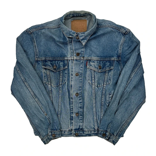 Levis Denim Jacket - 2XL Blue Cotton