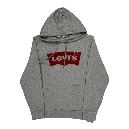 Levis Hoodie - Large Grey Cotton Blend