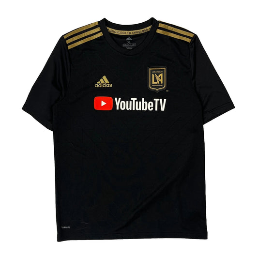 Vintage Los Angeles Football Club Adidas Football Shirt - XL Black Polyester