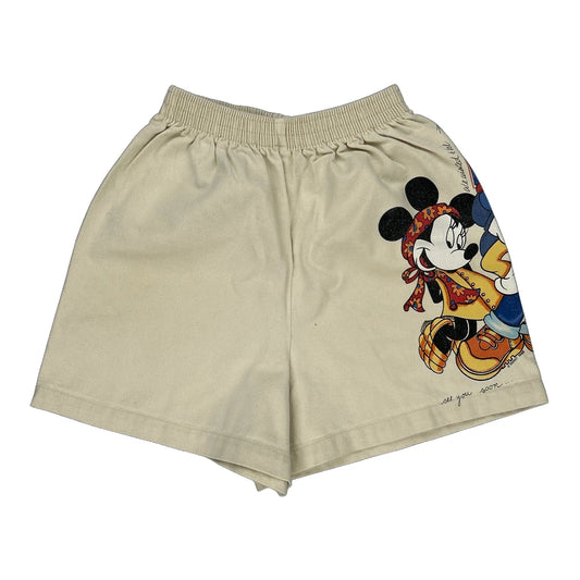 Age 12-13 Mickey Unlimited Shorts - Largew 5L Beige Cotton