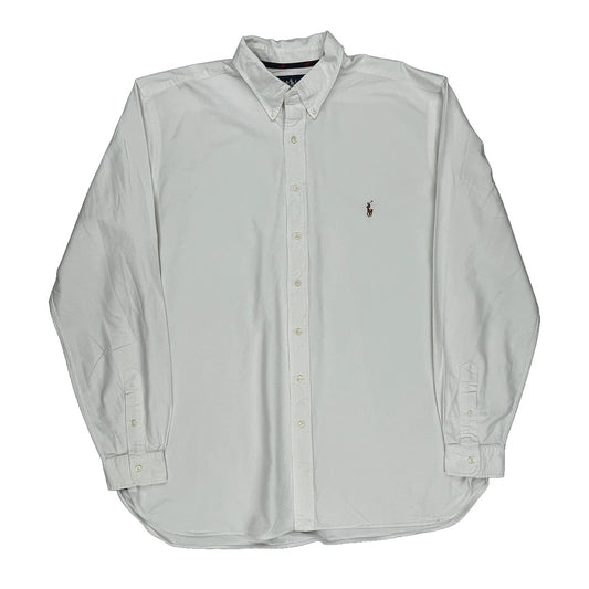 Ralph Lauren Shirt - XL White Cotton