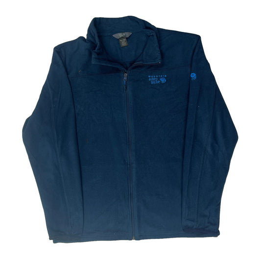 Mountain Hard Wear Fleece Jacket - XL Navy Polyester