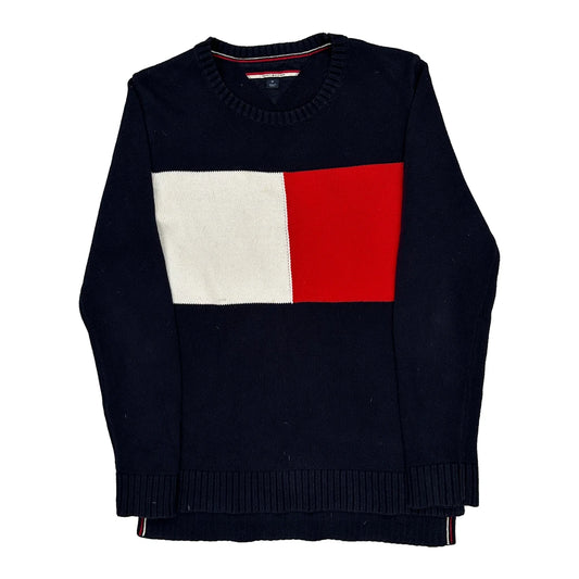Tommy Hilfiger Jumper - Medium Navy Cotton
