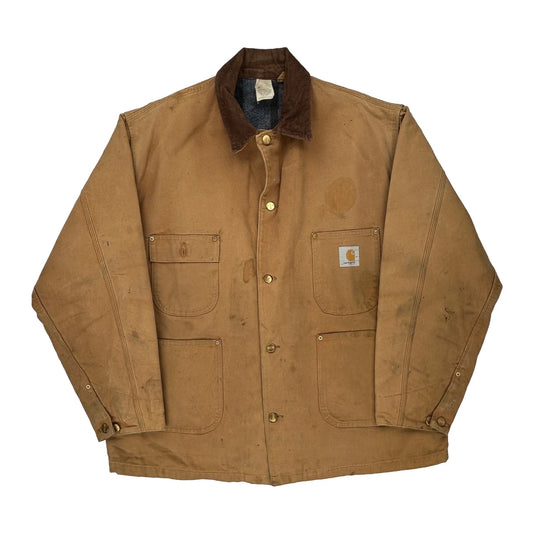 Carhartt Jacket - XL Brown Acrylic