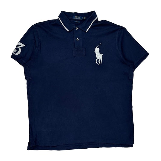 Polo By Ralph Lauren Polo Shirt - XL Navy Cotton