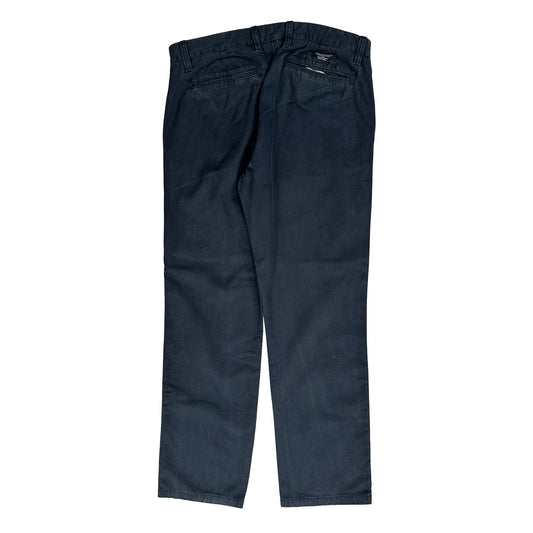 Armani Exchange Chinos - 33W 29L Blue Cotton