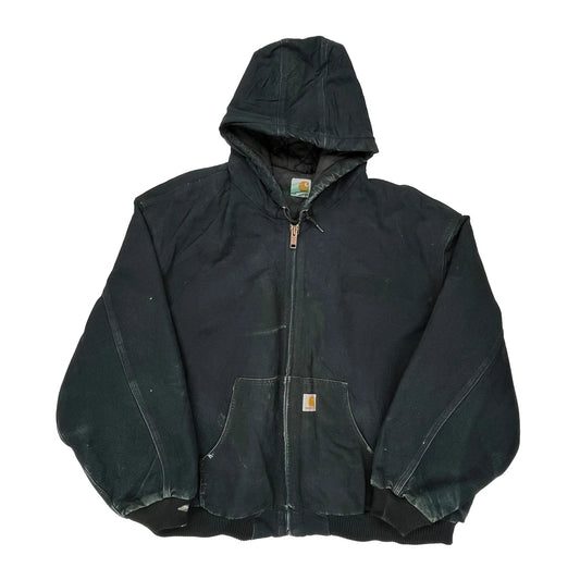 Blk Carhartt Jacket - 5XL Black Cotton