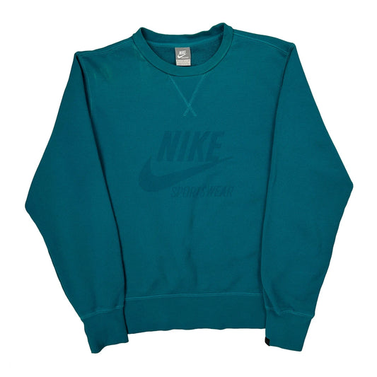 Nike Sweatshirt - Medium Green Cotton