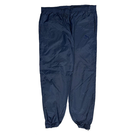 Vintage Puma Tracksuit - Medium Blue Nylon