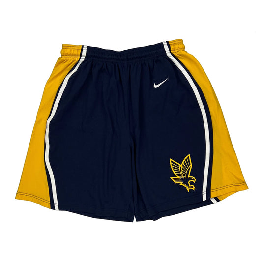 Eagle Logo Nike Sport Shorts - Large Navy Polyester