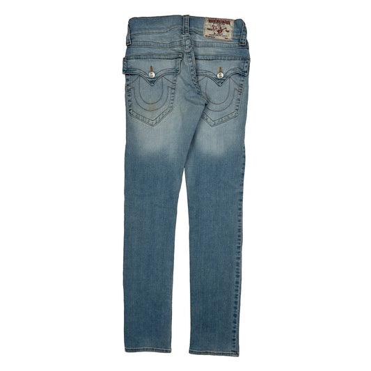 True Religion Skinny Jeans - 28W UK 6 Light Wash Denim