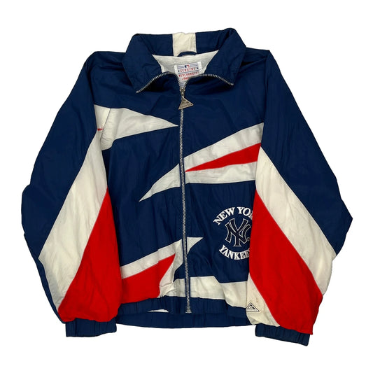 Age 15 New York Yankees Starter Jacket - XL Blue Nylon