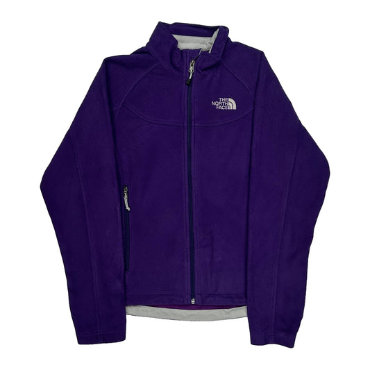 Vintage The North Face Fleece Jacket - Medium Purple Polyester
