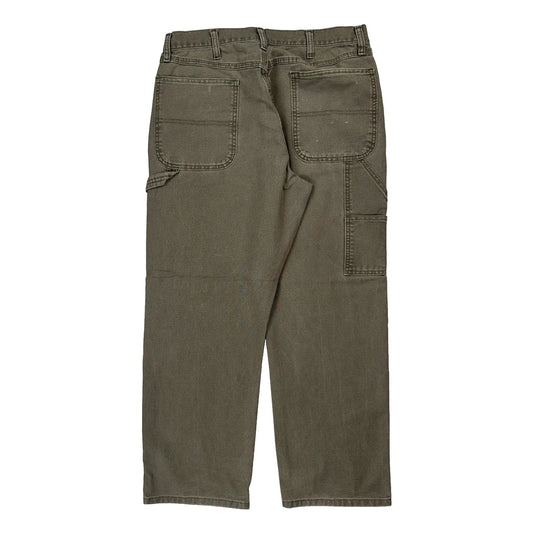Unbranded Carpenter Trousers - 32W 29L Grey Cotton