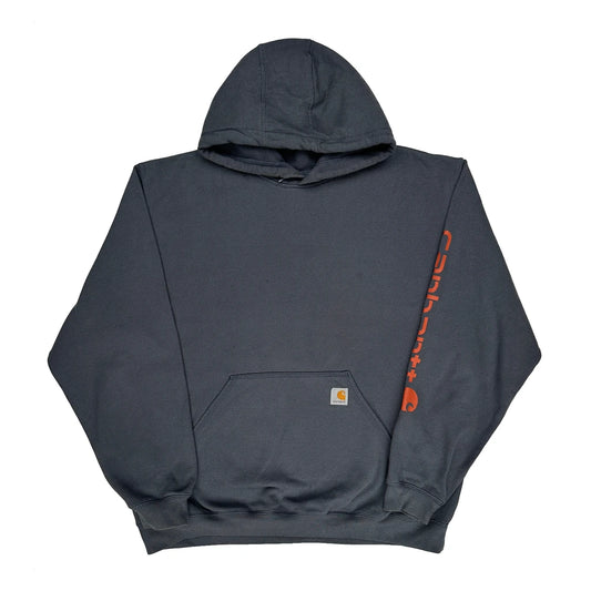 Carhartt Hoodie - 2XL Grey Cotton