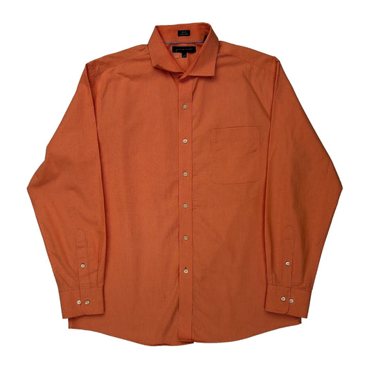 Tommy Hilfiger Slim Fit Shirt - XL Orange Cotton