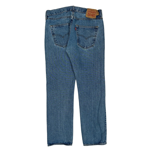 501 Levis Jeans - 33W 31L Blue Denim