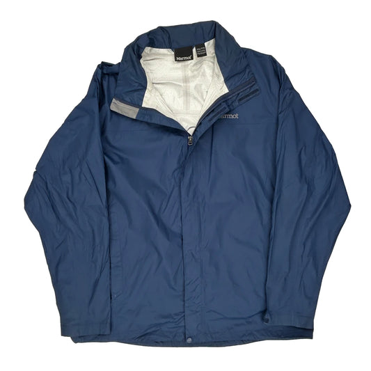 Marmot Waterproof Jacket - 2XL Blue Polyester
