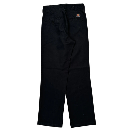 Dickies Trousers - 26W UK 6 Black Cotton