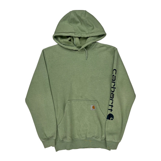 Carhartt Hoodie - Small Green Cotton