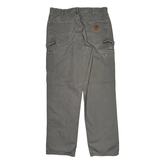 Vintage Carhartt Carpenter Trousers - 34W 32L Grey Cotton