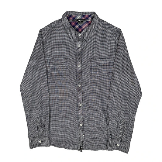 Oakley Checked Shirt - XL Grey Cotton