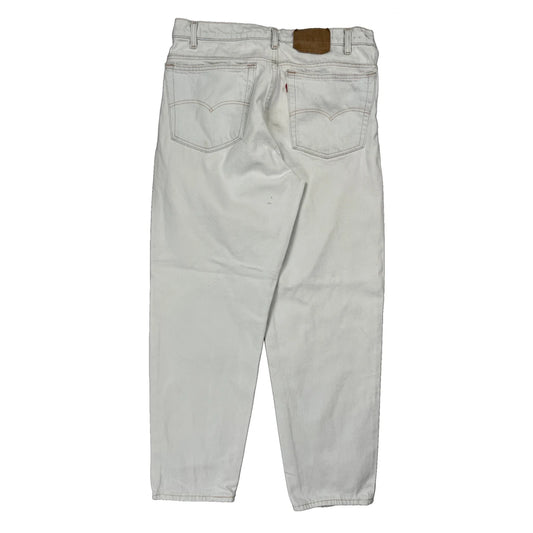 Levis Jeans - 34W 27L White Cotton