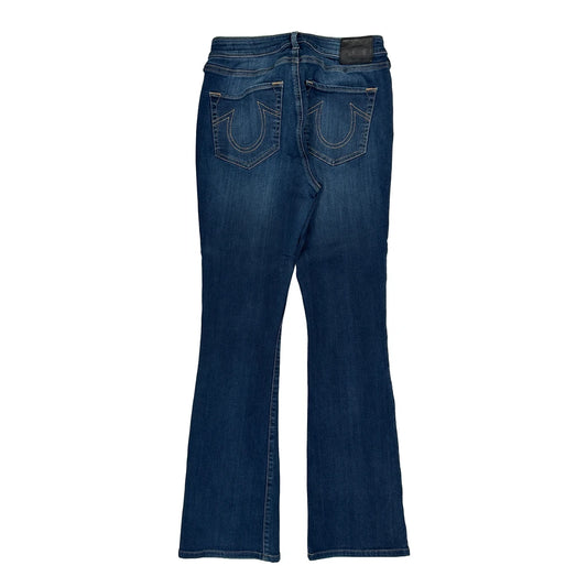 True Religion Boot Cut Jeans - 26W UK 6 Blue Cotton Blend