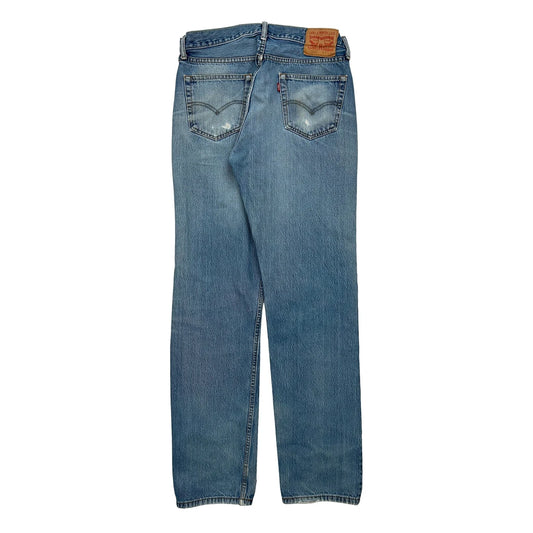 501 Levis Jeans - 32W 35L Blue Denim