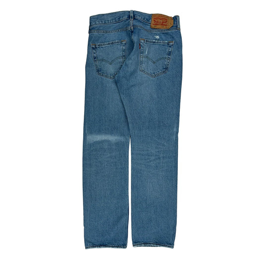 501 Levis Jeans - 31W 32L Blue Cotton