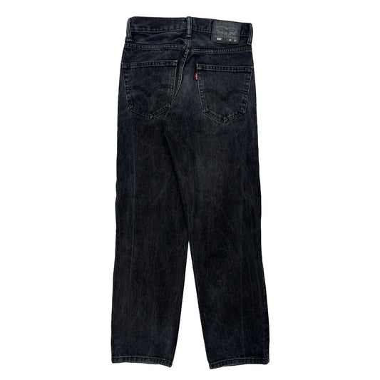 Levis 550 Jeans - 28W 31L Black Denim