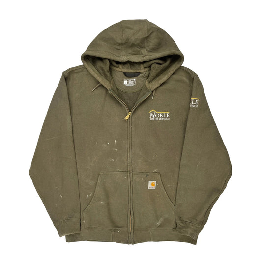 Carhartt Hoodie - Large Green Cotton