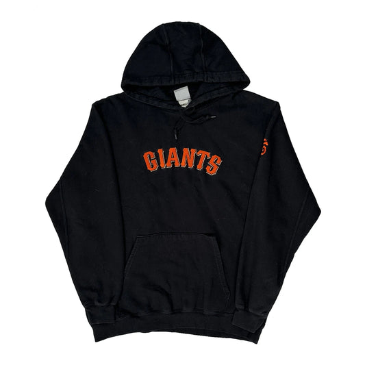 Vintage San Francisco Giants Mlb Hoodie - Medium Black Cotton