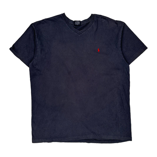 Polo By Ralph Lauren T-Shirt - Large Black Cotton