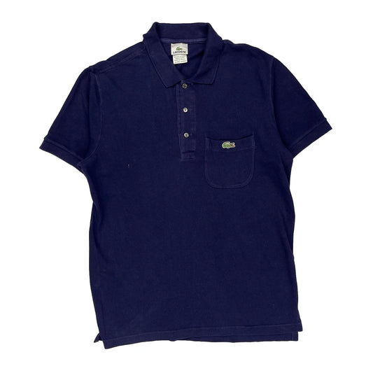 Lacoste Polo Shirt - Medium Navy Cotton
