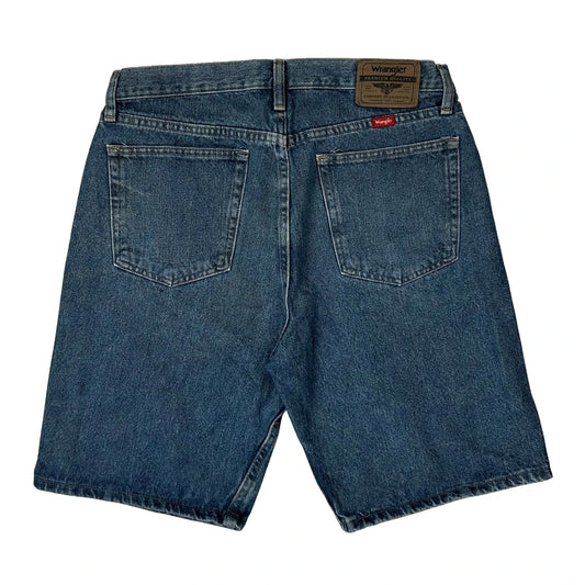 Vintage Wrangler Denim Shorts - 32W 10L Blue Cotton