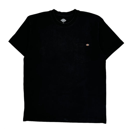 Dickies T-Shirt - Large Black Cotton