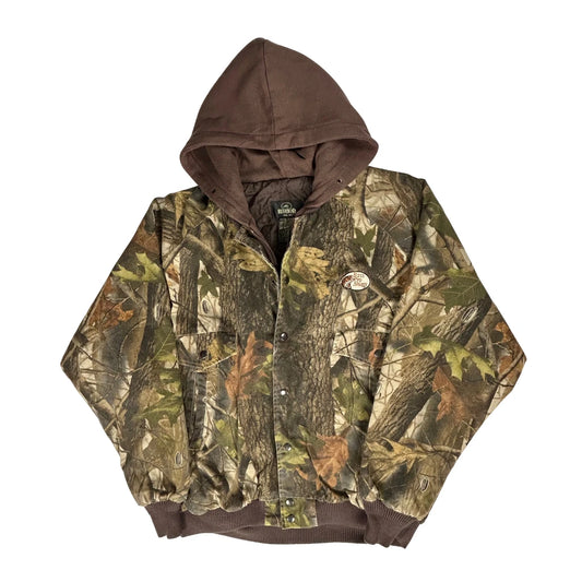 Red Head Camo Bomber Jacket - XL Camo Cotton Blend