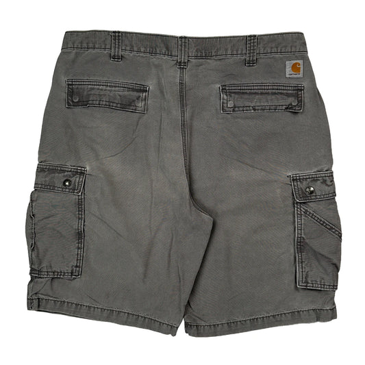 Carhartt Cargo Shorts - 38W 10L Grey Cotton