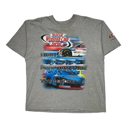 Winston Cup Series Nascar Nascar T-Shirt - XL Grey Cotton