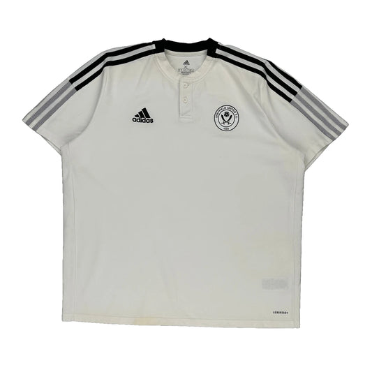 Sheffield United Adidas Football Shirt - XL White Polyester